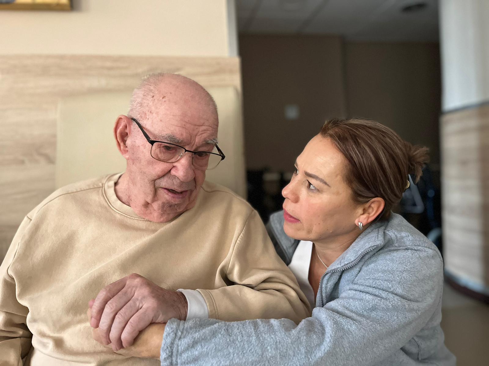 Persona con Alzheimer